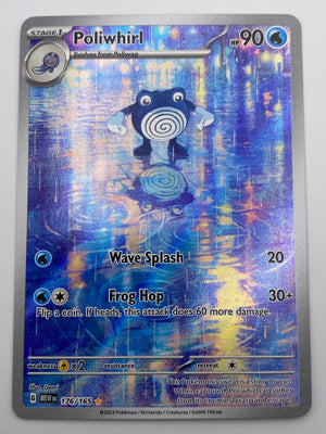Poliwhirl Illustration Rare 151 NM