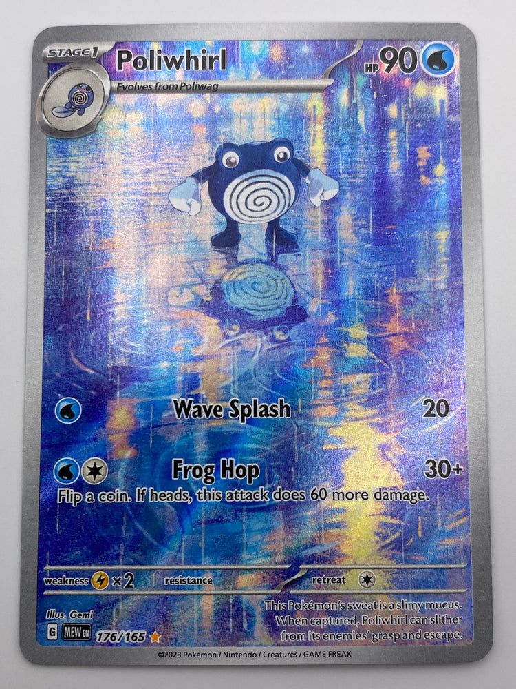 Poliwhirl Illustration Rare 151 NM