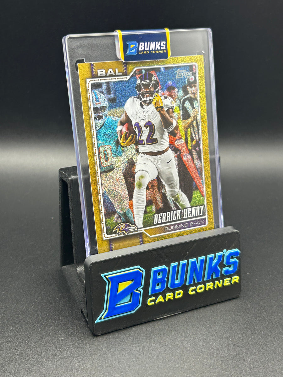 2026 Derrick Henry Topps Gold Flitter 50/50 Bookend