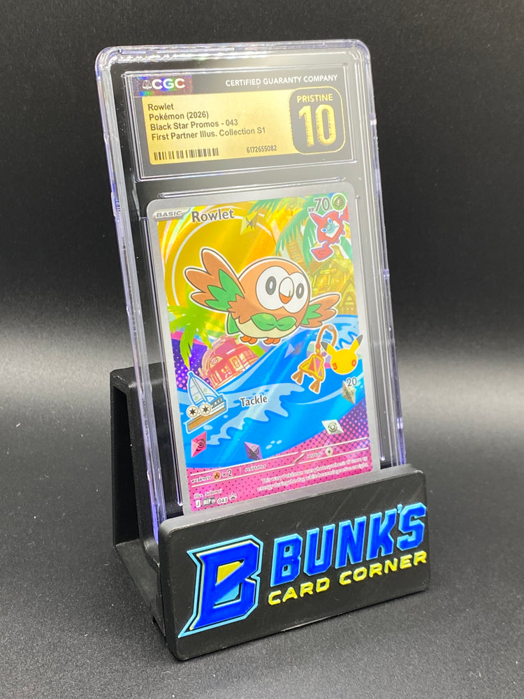 Rowlet First Partners Promo CGC PRISTINE 10