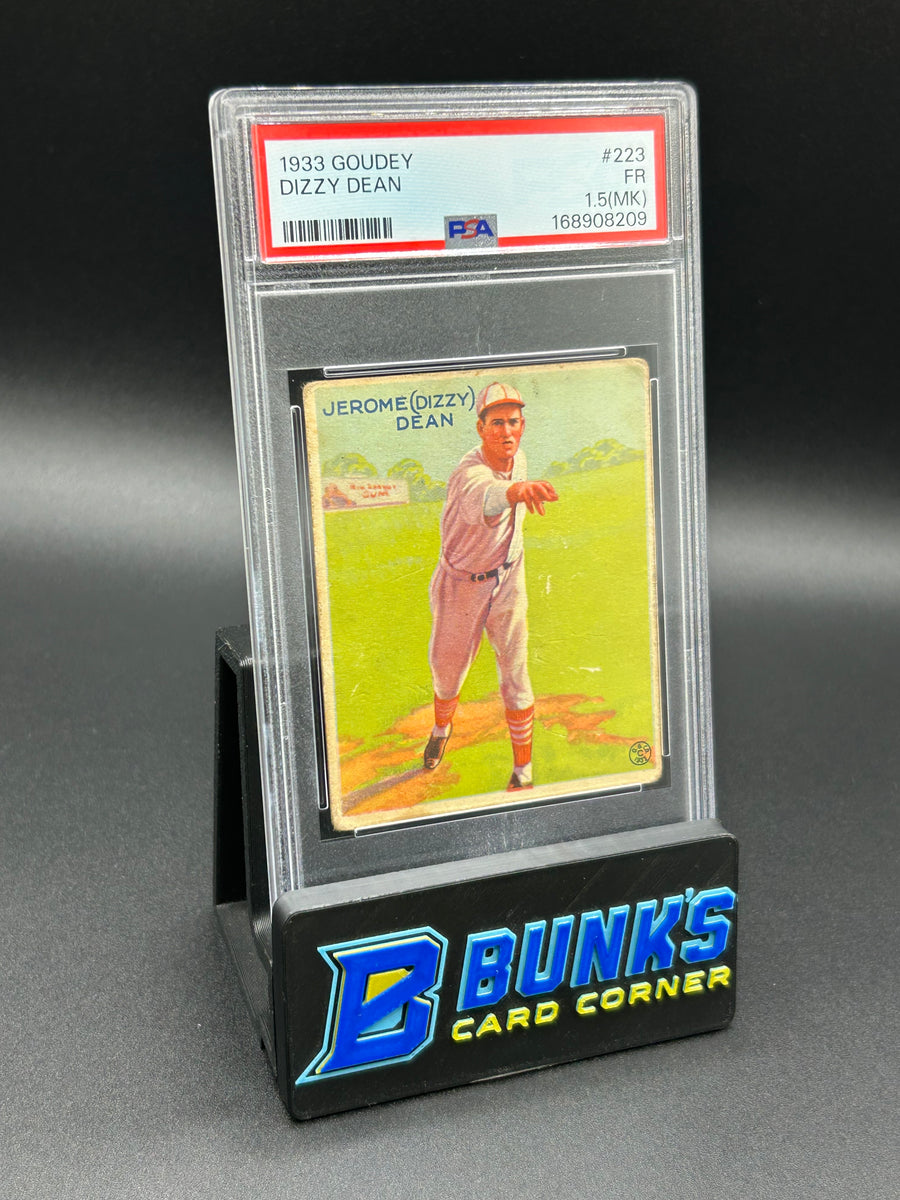 1933 Dizzy Dean PSA 1.5