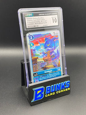Veemon Promo CGC 10 Digimon