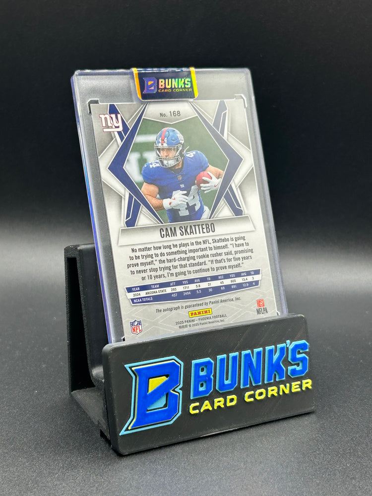 2025 Cam Skattebo Panini Pyramid Rc Auto