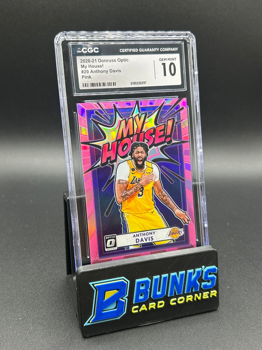 2020-21 Anthony Davis Donruss Optic My House! Pink 12/25 CGC 10
