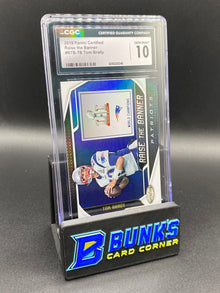 2019 Tom Brady Raise the Banner CGC 10