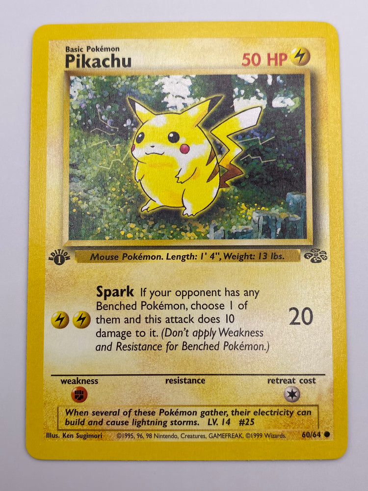 Pikachu 1st Edition Jungle LP