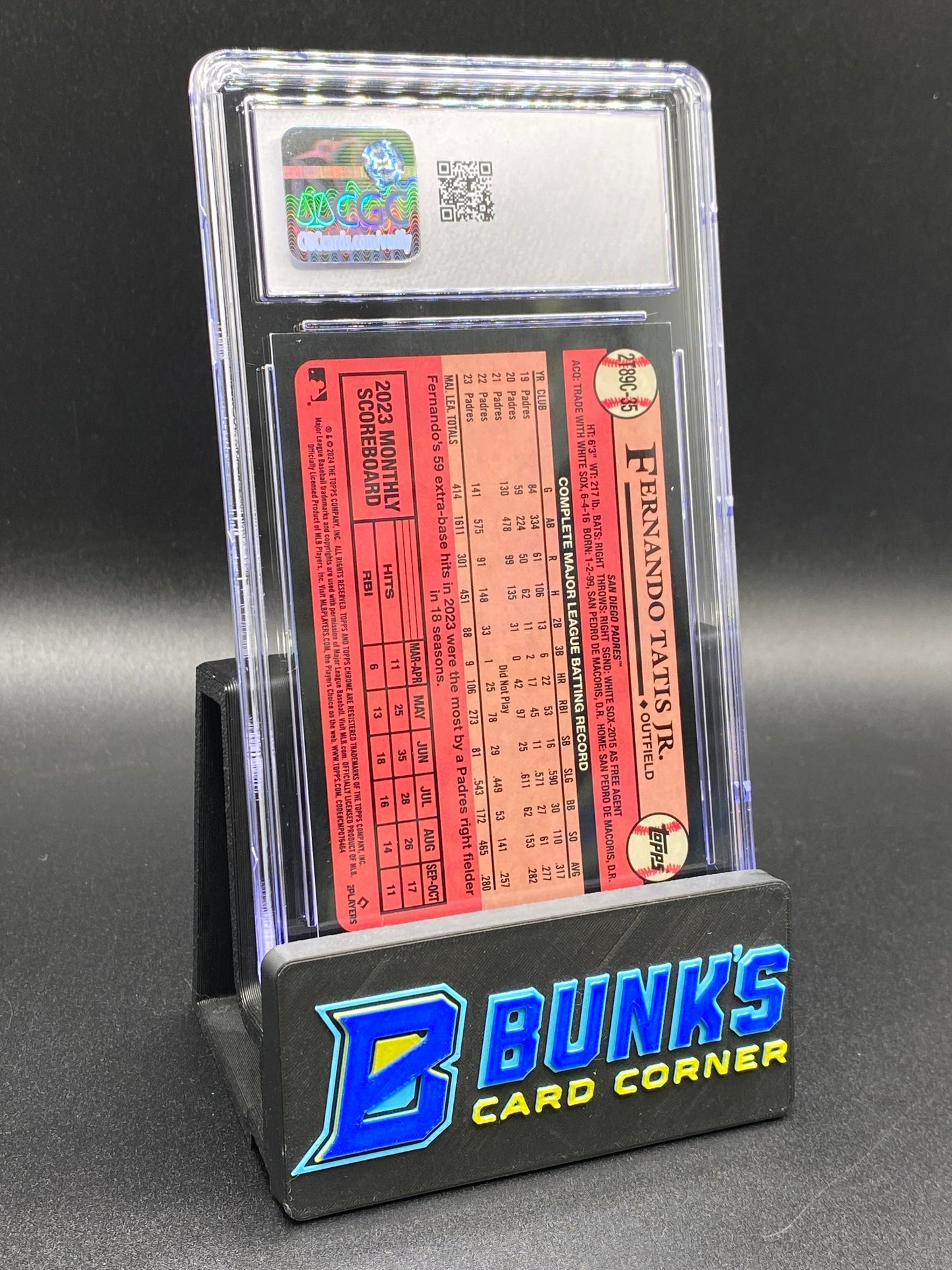 2024 Fernando Tatis Jr. Purple '89 Silver Pack CGC 10 29/75