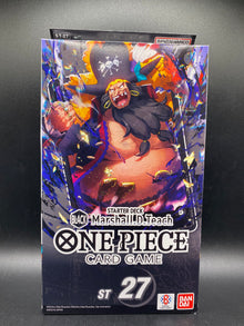 One Piece Starter Deck Black Marshall D Teach
