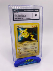 CGC 9 Pikachu Mewtwo Strikes Back Promo 1999