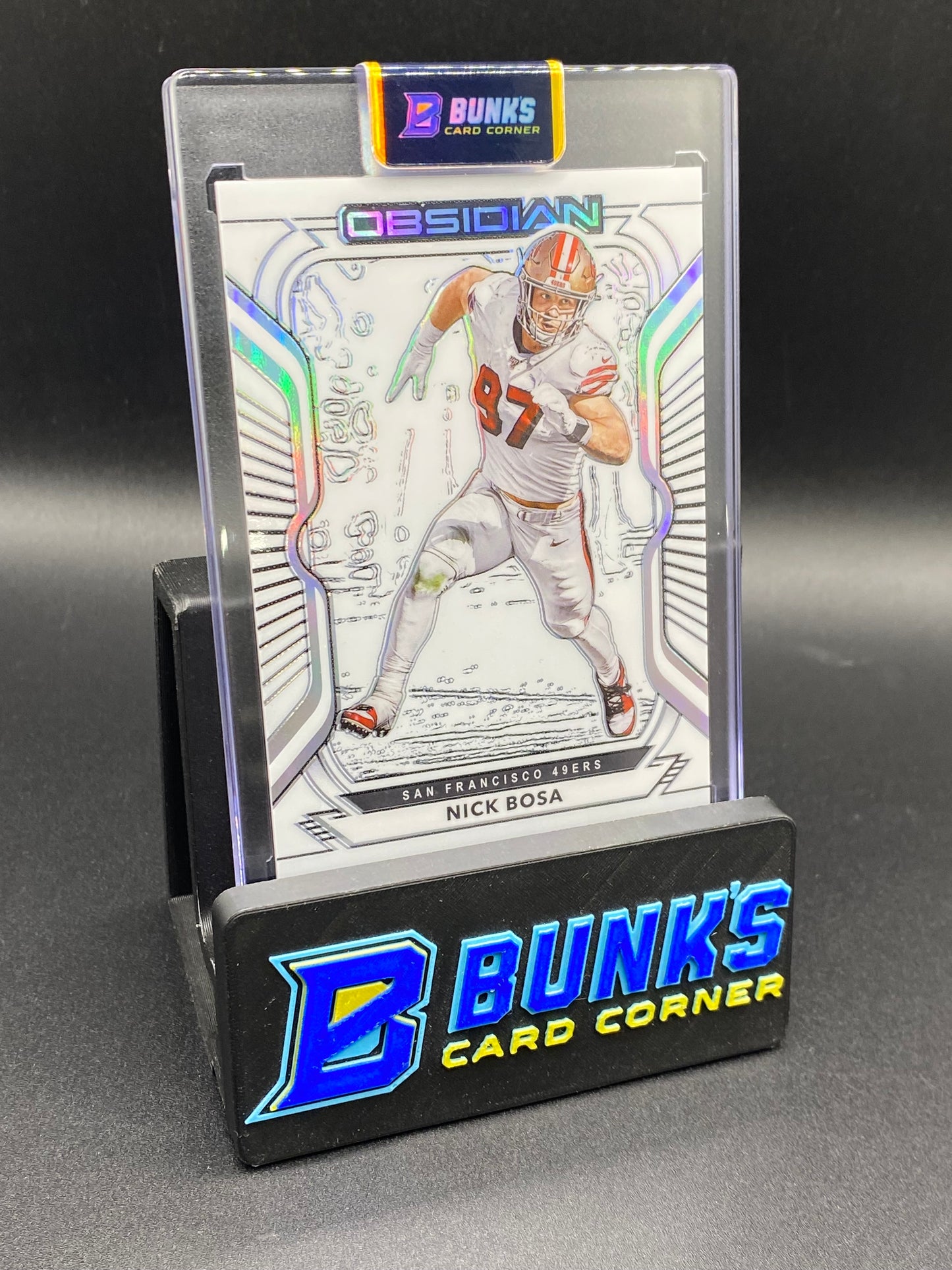 2020 Nick Bosa Obsidian White Contra SSP