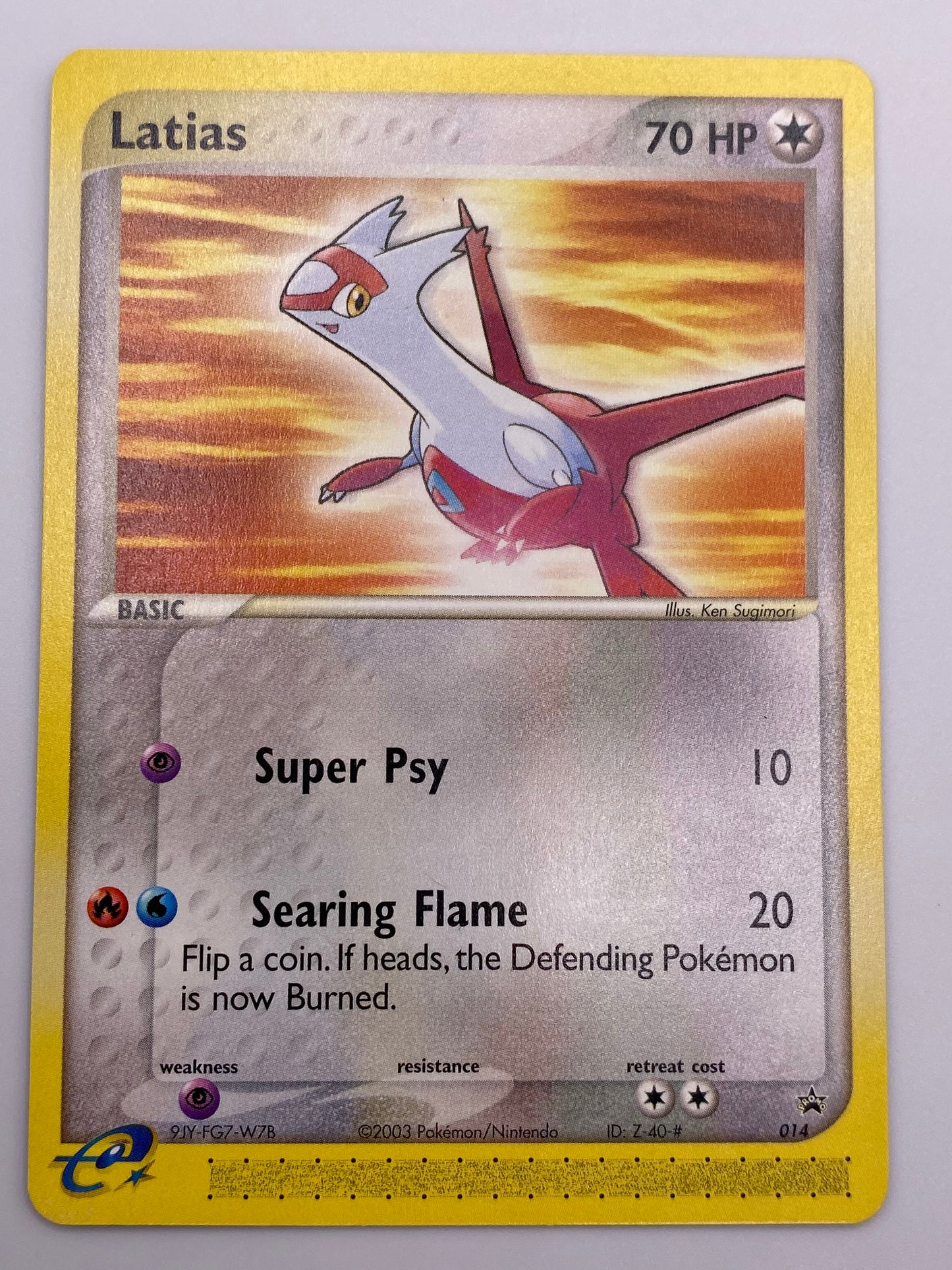 Latias E-Reader Promo NM