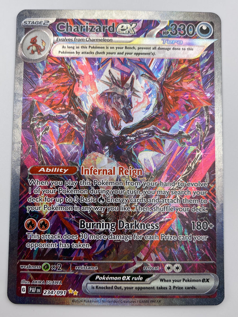 Charizard Ex SIR Paldean Fates NM