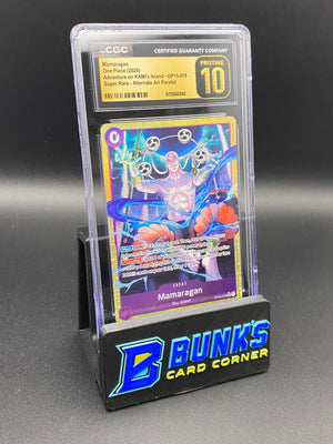 Mamaragan Super Rare Alt Art Parallel OP15-078 CGC PRISTINE 10