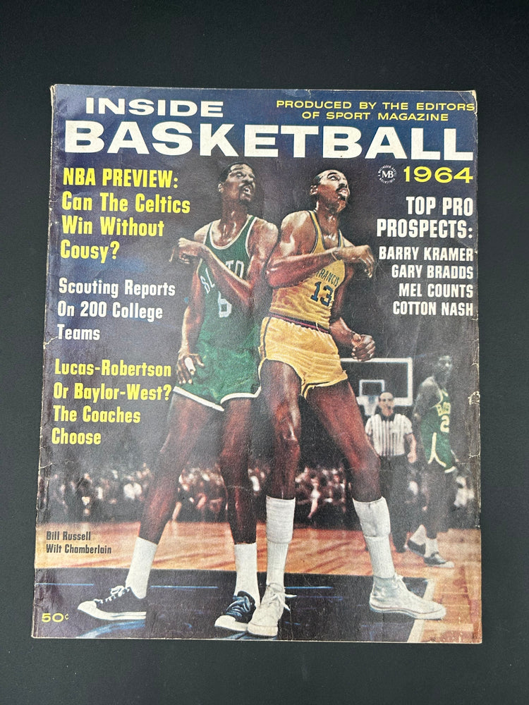 1964 Inside Basketball Bill Russell & Wilt Chamberlain