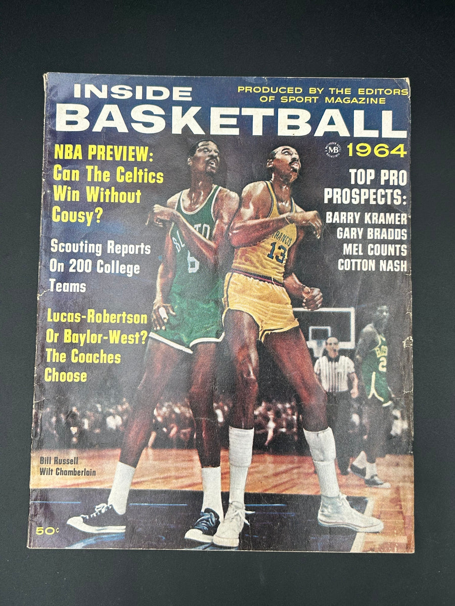 1964 Inside Basketball Bill Russell & Wilt Chamberlain