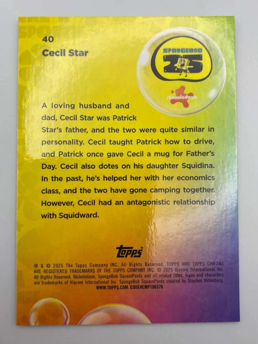Topps Chrome Cecil Star 66/99