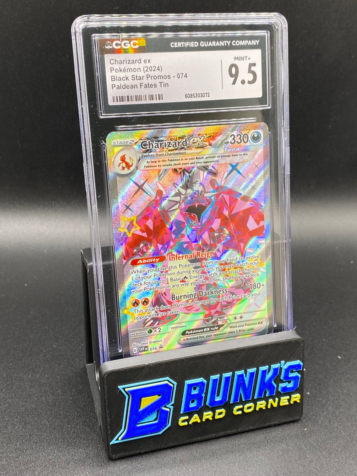 Charizard ex Paldean Fates Promo CGC 9.5