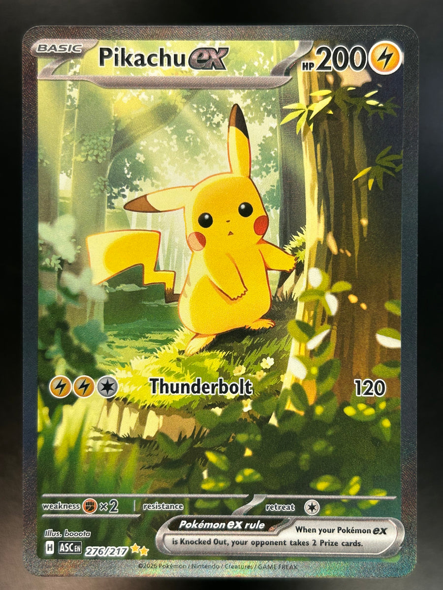 Pikachu ex Ascended Heroes #276/217 Special Illustration Rare