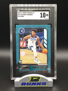 2020-21 Anthony Edwards Rookie Card Playbook (Box B11)