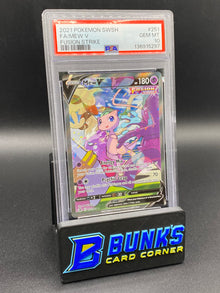 Mew V Alt Art Fusion Strike PSA 10