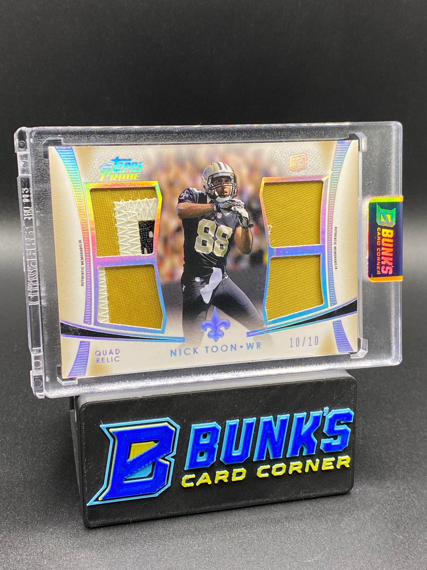 2012 Nick ToonTopps Prime Patches  Rc 10/10