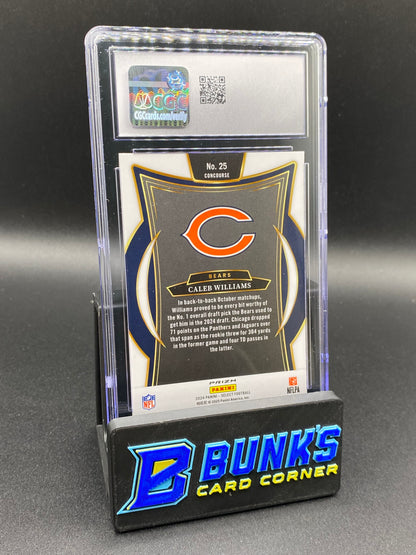 2024 Caleb Williams Black & Green Shock CGC  10