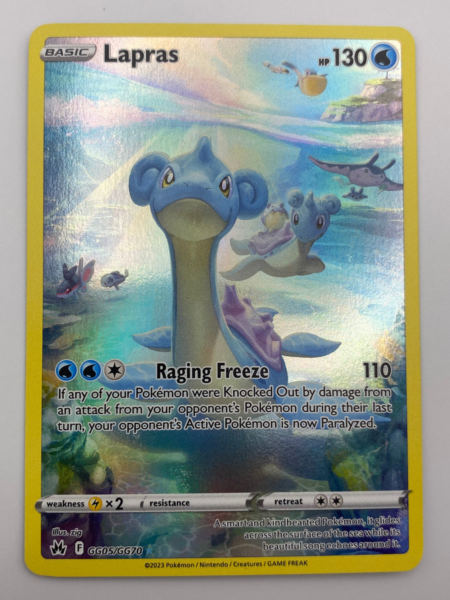 Lapras Galarian Gallery Crown Zenith NM