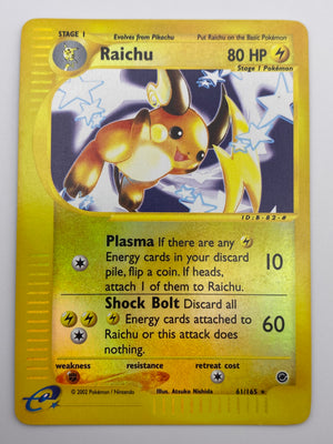 Raichu Reverse Holo Expedition MP-HP