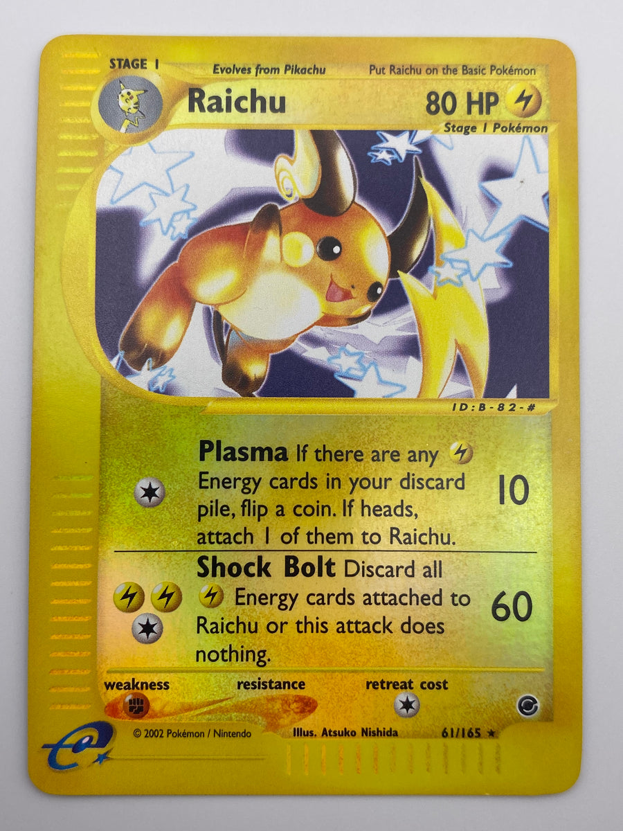 Raichu Reverse Holo Expedition MP-HP