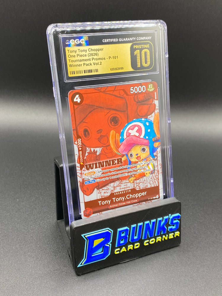 Tony Tony Chopper Winner Promo CGC Pristine 10