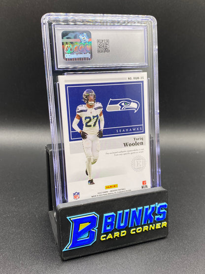 2022 Tariq Woolen Pearl Rc Quad Patch 13/15 CGC 9