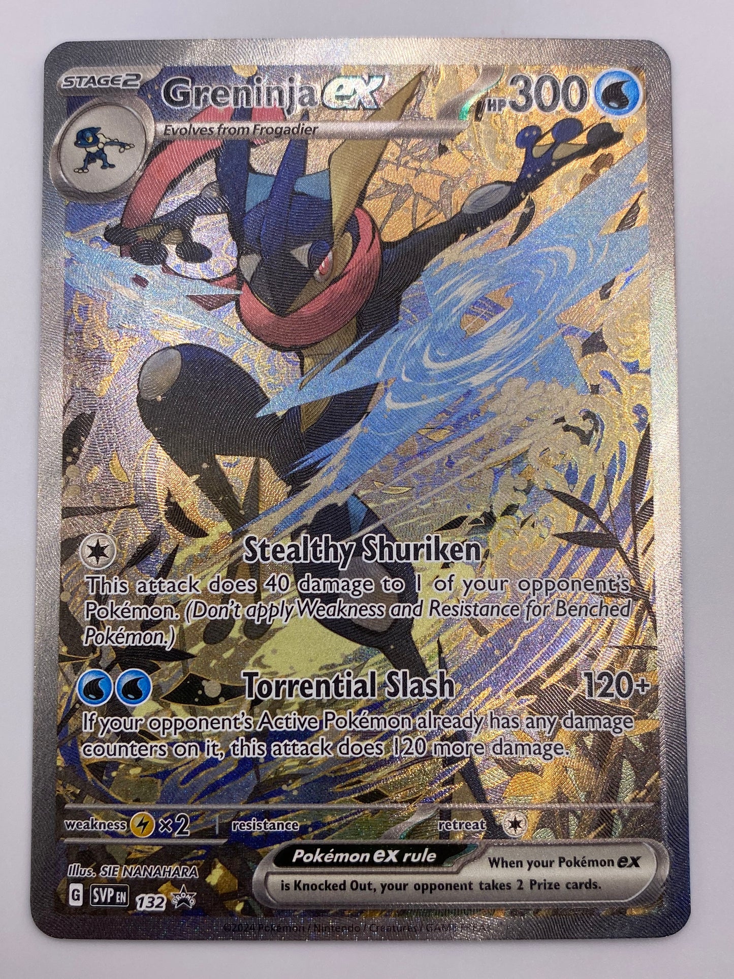 Greninja ex Promo LP
