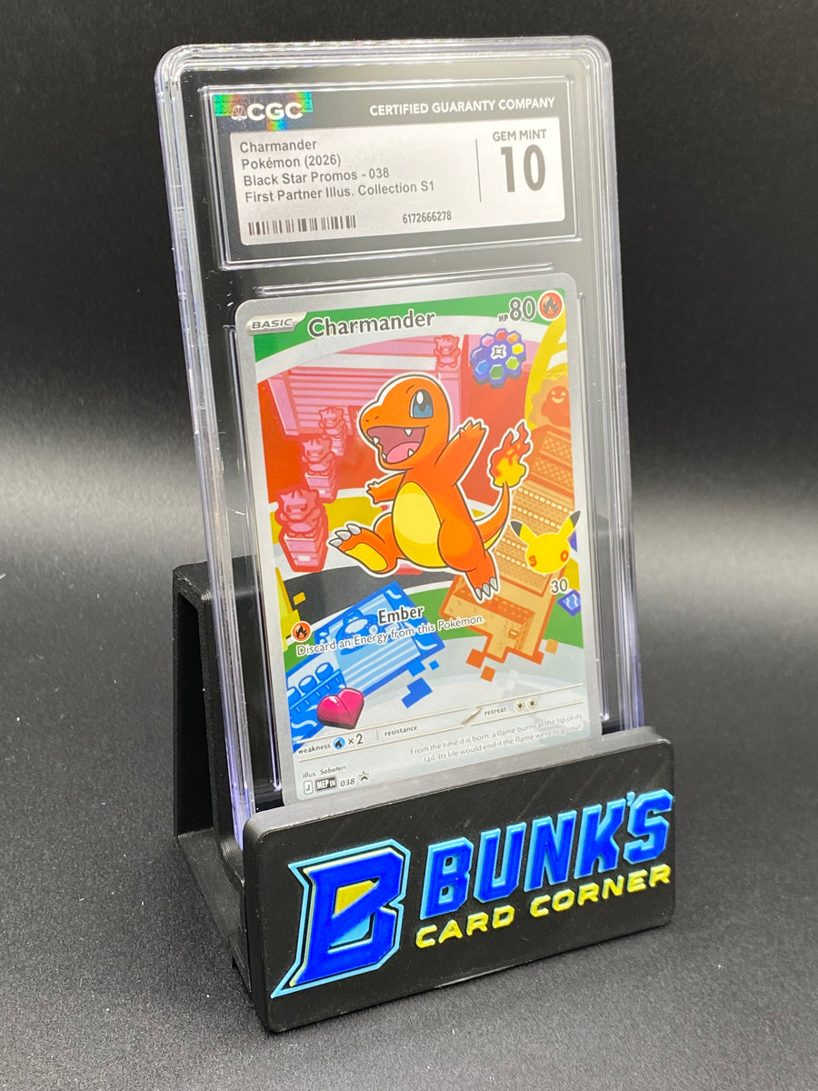 Charmander First Partners Promo CGC 10