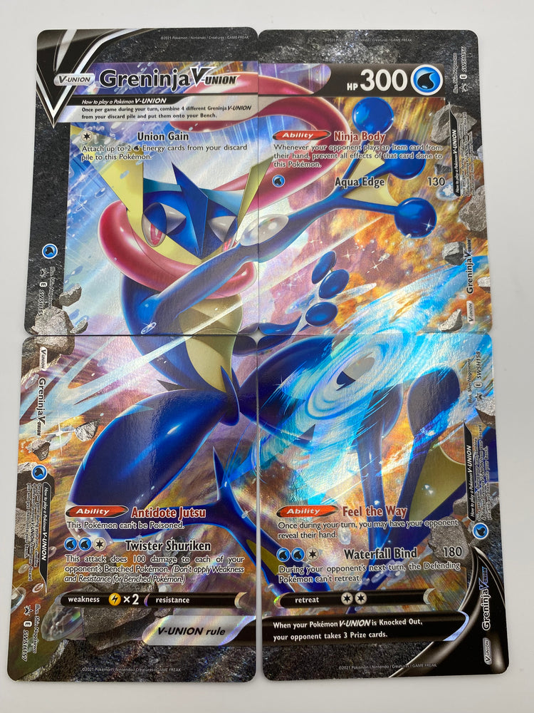 Greninja V-union 4 cards Promo