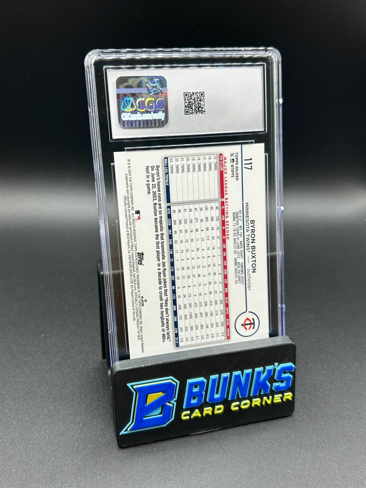 2024 Byron Buxton Topps Gilded Collection Electroplate Refractor 4/5 CGC 10
