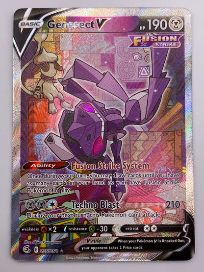 Genesect V Alt Art Fusion Strike NM