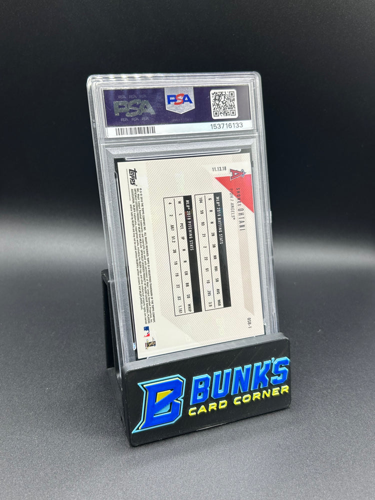 2018 Shohei Ohtani Topps Now Off-Season-Bonus Card Rc PSA 9