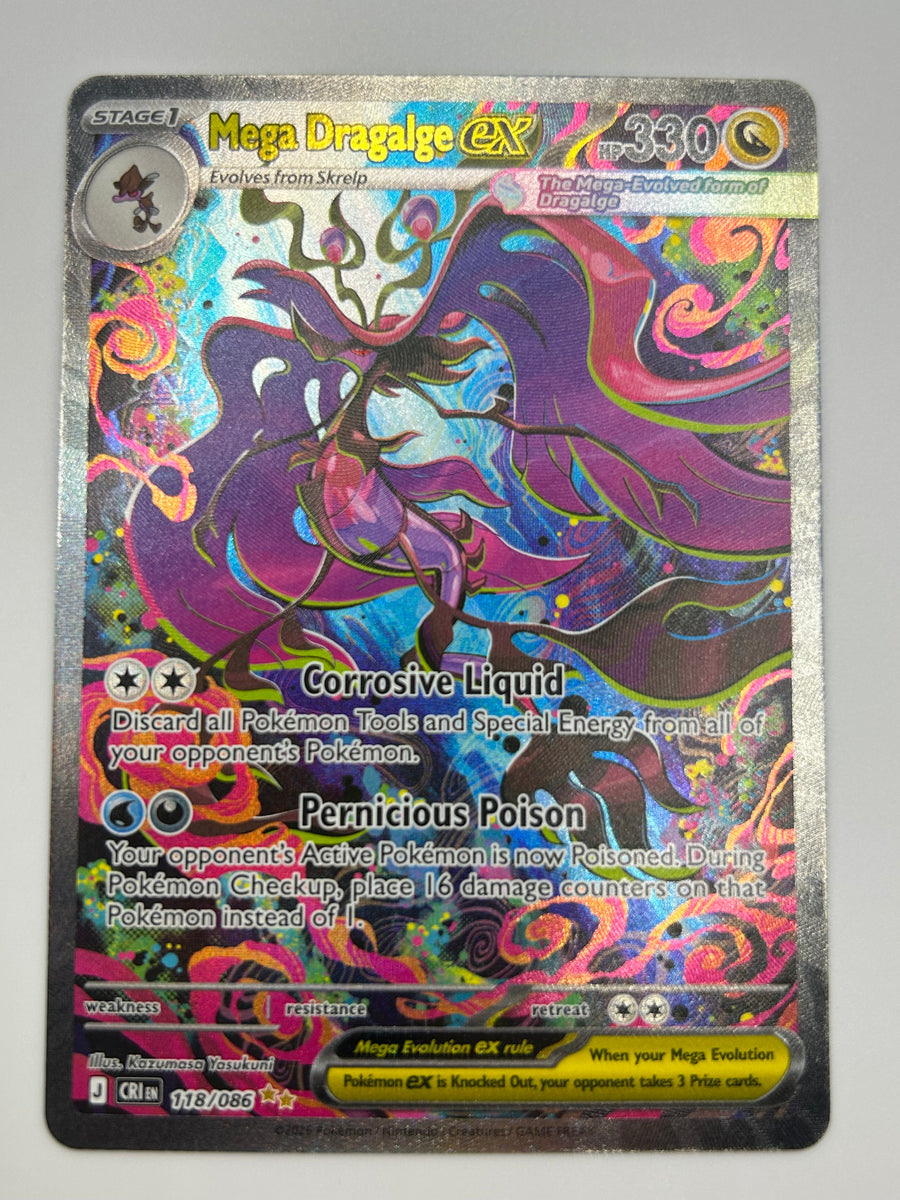 Mega Dragalge Ex SIR Chaos Rising NM