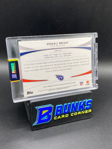 Kendall Wright Topps Prime Patches 19/25