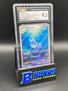 Wartortle Illustration Rare 151 CGC 9.5