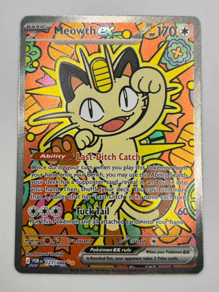Meowth Ex SIR Perfect Order NM