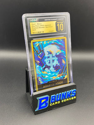 Don!! Marco Gold CGC PRISTINE 10 Japanese