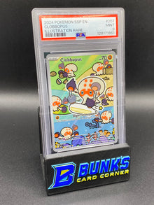 Clobbopus Illustration Rare Surging Sparks PSA 9