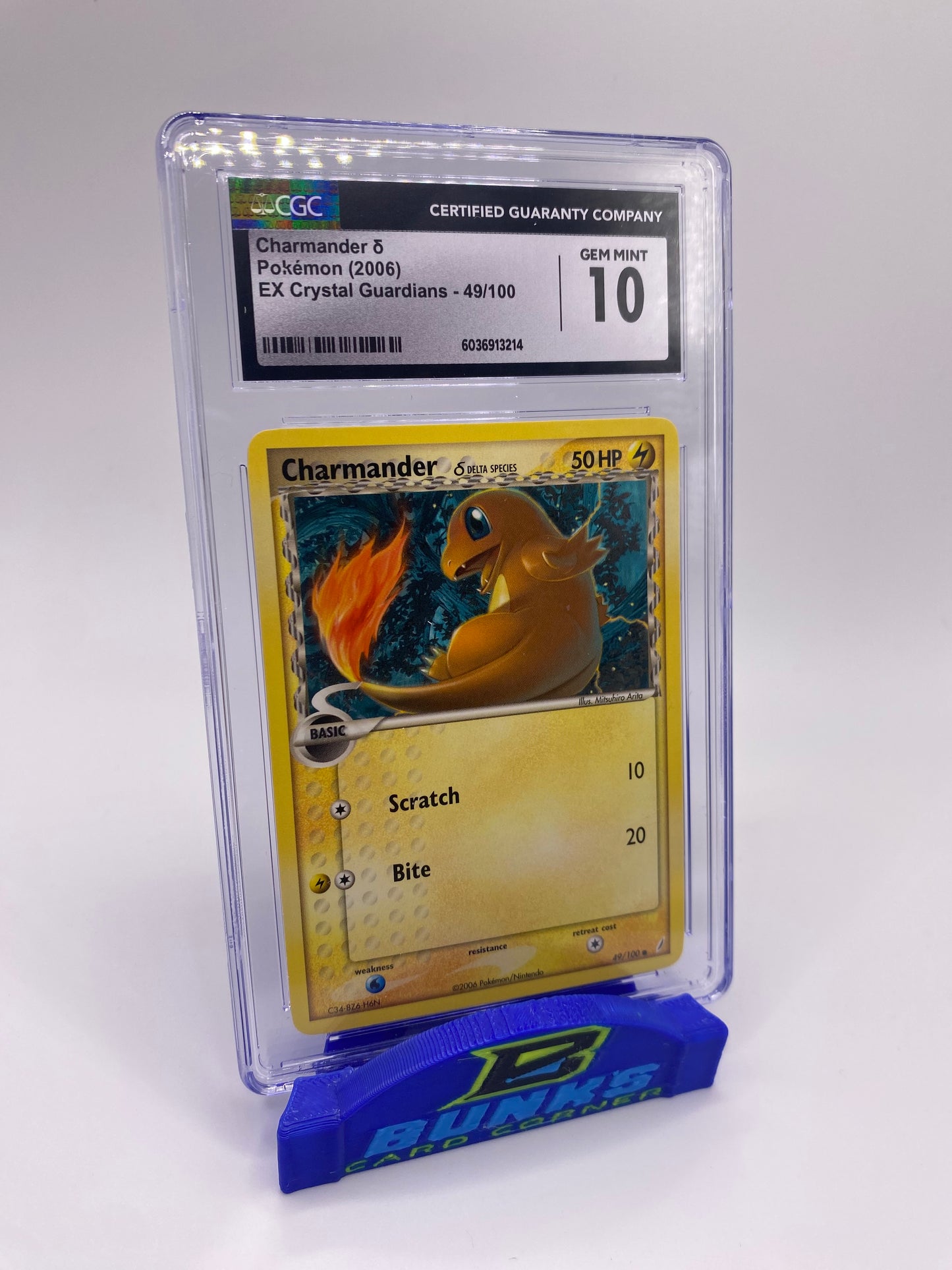 CGC 10 Charmander Delta Species 2006