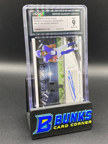 2023 Jordan Addison Rookie Landscape Auto 95/99 Rc CGC 9/10