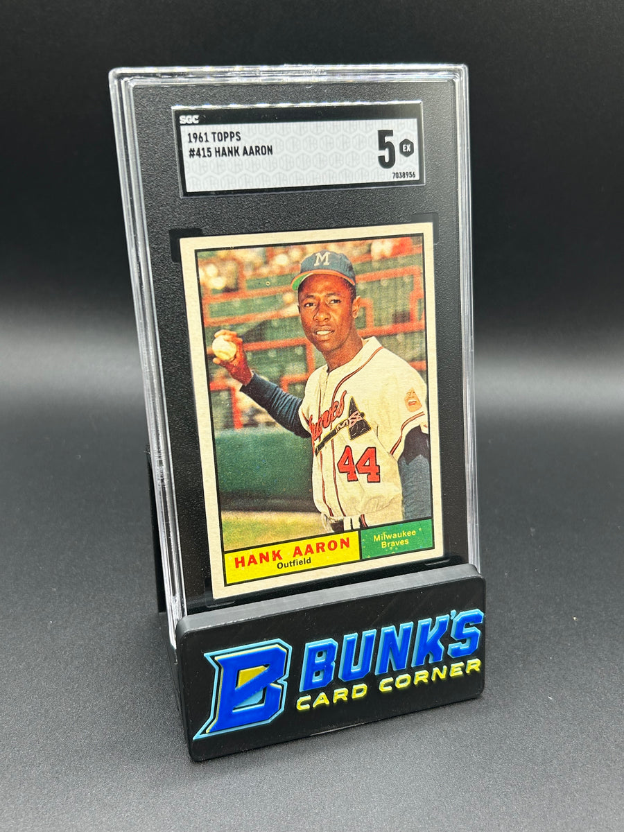 1961 Hank Aaron Topps #415 SGC 5