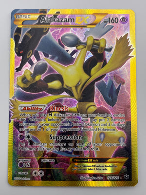 Alakazam EX Secret Rare Fates Collide LP