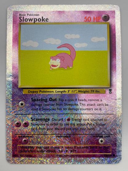 Slowpoke Reverse Holo Legendary Collection Damaged