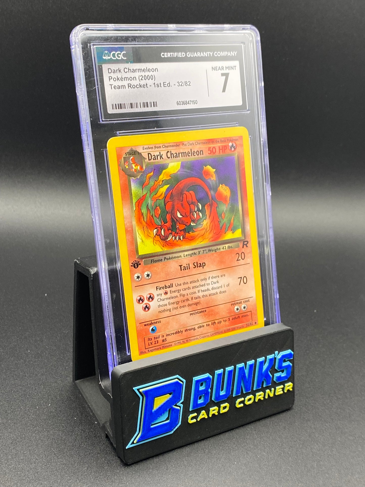 Dark Charmeleon Team Rocket 1st Edition CGC 7