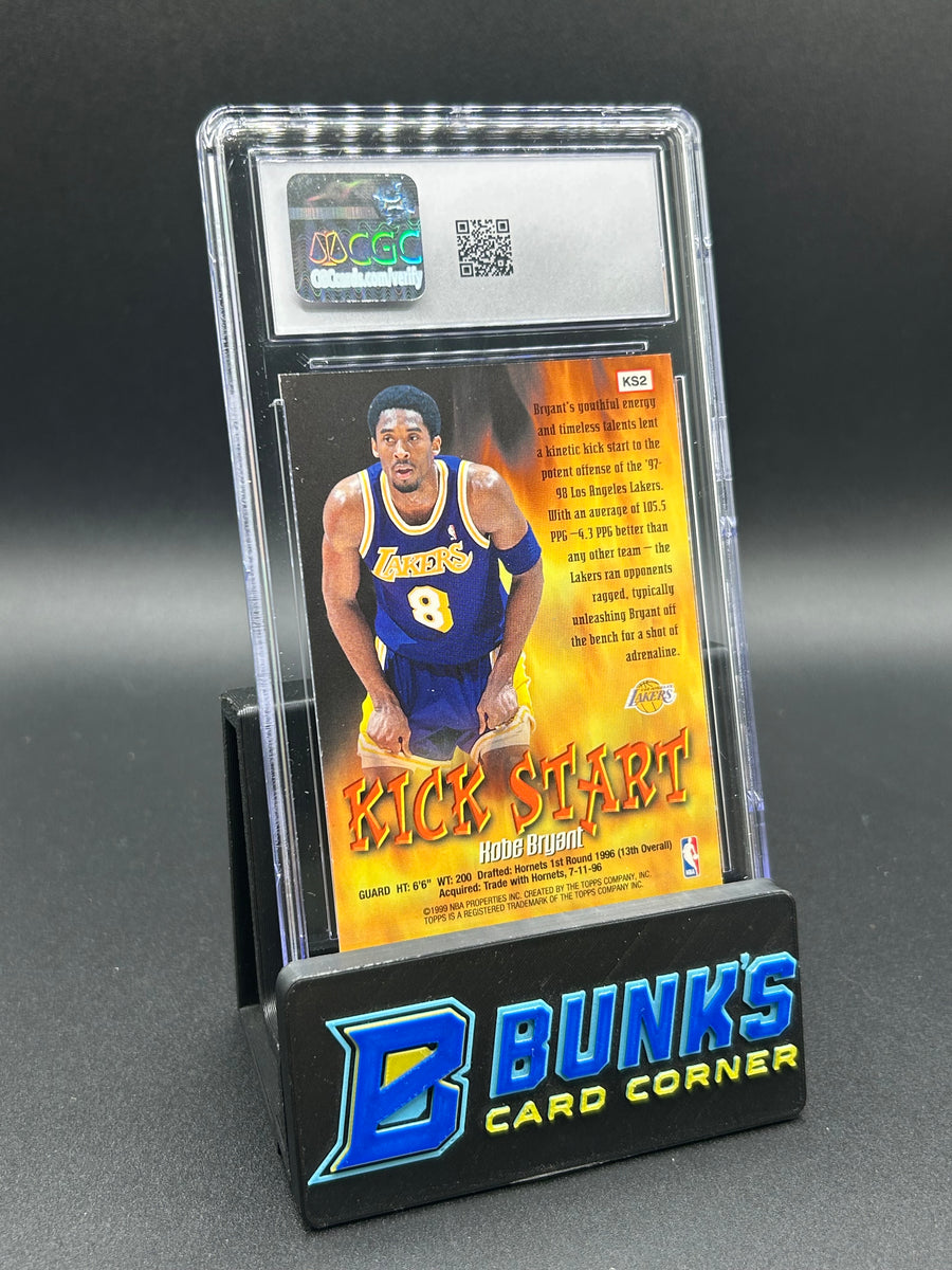 1998-99 Kobe Bryant Topps Kick Start CGC 8